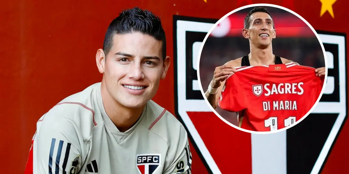 James Rodríguez e Di Maria