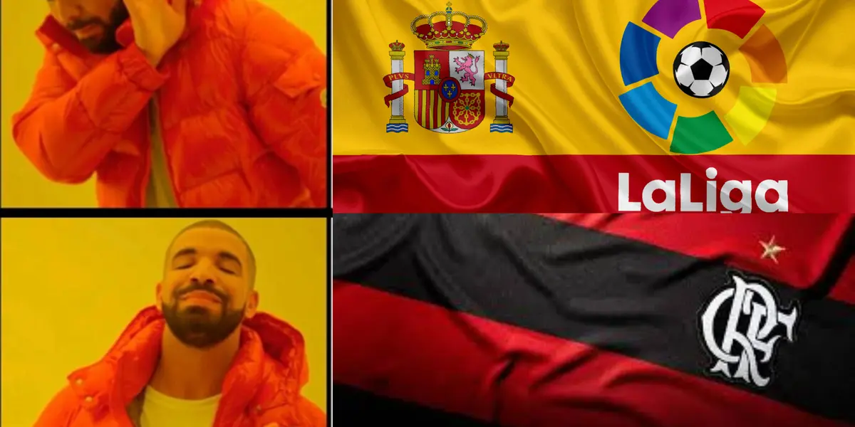 Jogador esnobou ir para a La Liga para ser campeão com o Flamengo