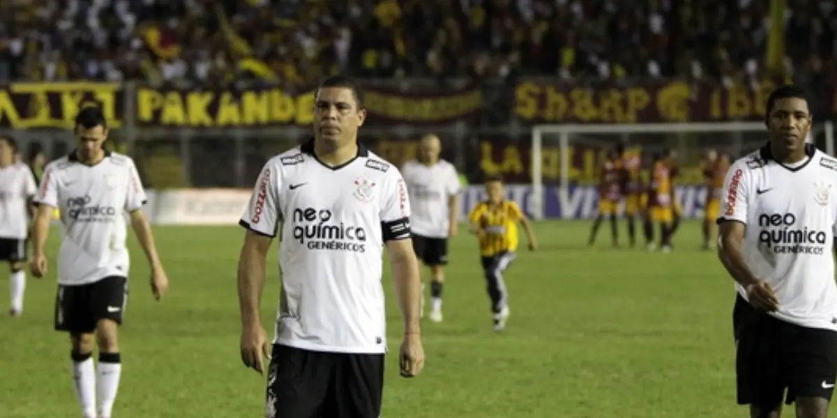 Jogador levou cartão vermelho em jogo fatídico para os corintianos, mas se redimiu e fez gol muito importante na campanha de título