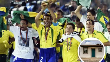 Jogadores comemoram o Penta