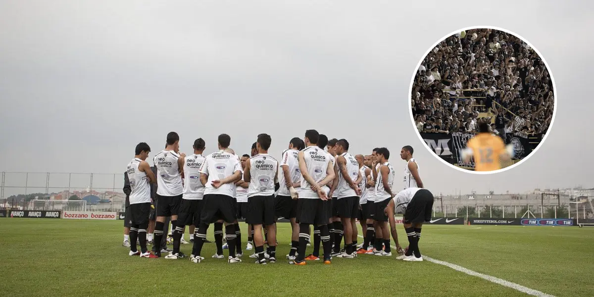 Jogadores do Corinthians