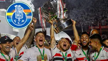 Jogadores do SPFC comemoram conquista da Copa do Brasil