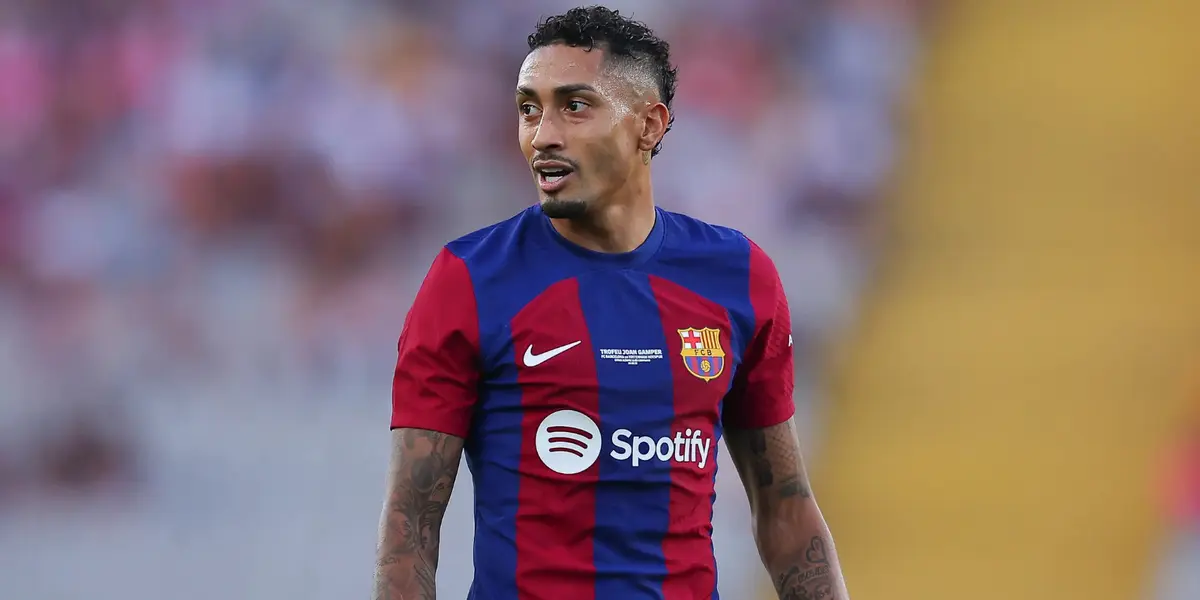 Jornal espanhol fala sobre Raphinha ganhar bola de ouro (Foto: Barcelona)