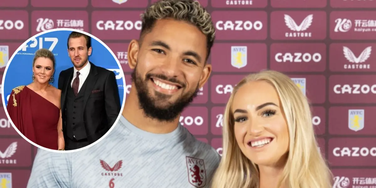 Kane e Douglas Luiz com suas mulheres