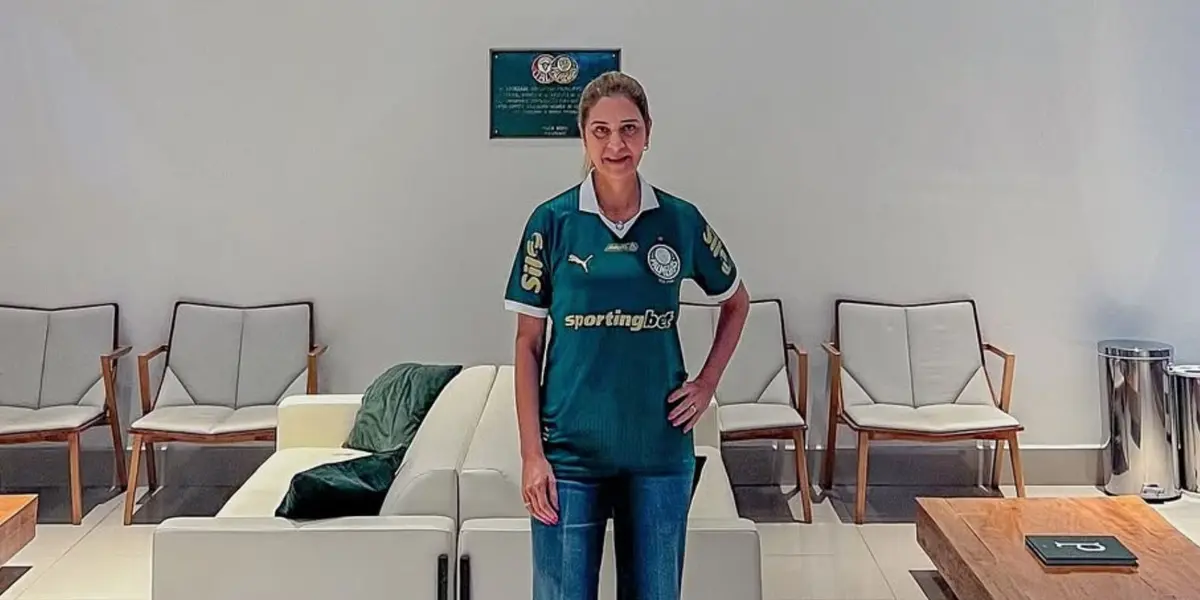 Leila Pereira, presidente do Palmeiras. Foto: Instagram