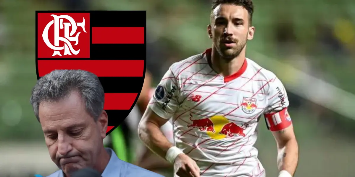 Leo Ortiz está no meio de um impasse entre Flamengo e RB Bragantino