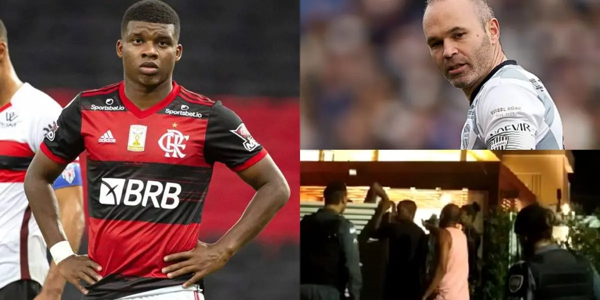 Lincoln causa em festa nas férias no Brasil e desagrada a Andrés Iniesta no Japão