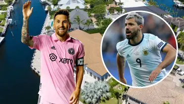 Lionel Messi e Kum Aguero