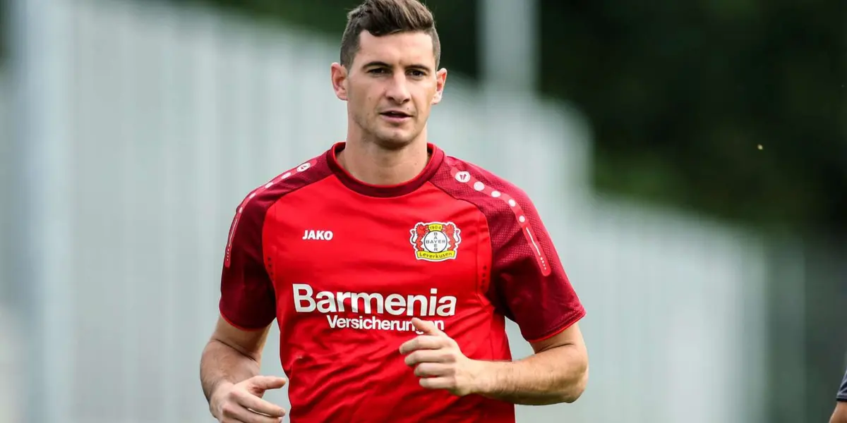 Lucas Alario perdeu espaço no Bayer Leverkusen e pode reforçar o Verdão