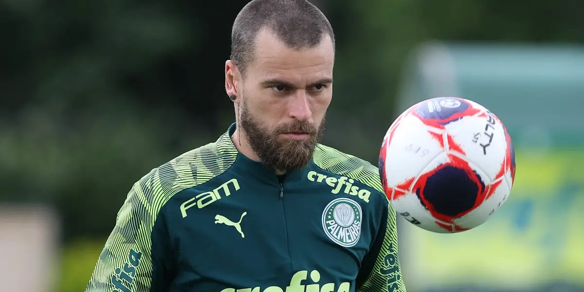Lucas Lima chegou ao Palmeiras em 2018 e possui um dos maiores salários do elenco.