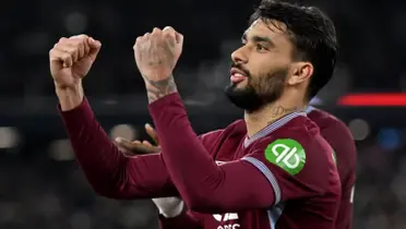 Lucas Paquetá em ação pelo West Ham — Foto: Mike Hewitt/Getty Images