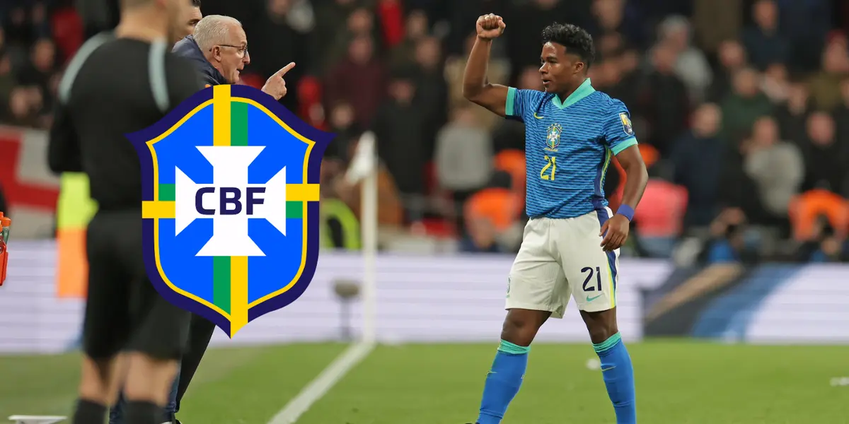 Marcando gol da vitória da Seleção Brasileira, essa é a marca batida pro Endrick