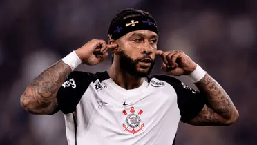 Memphis Depay, atacante do Corinthians. Foto: Rodrigo Coca e Marco Galvão/Corinthians