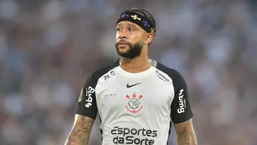 Memphis Depay, atacante do Corinthins. Foto: Thiago Ribeiro/AGIF