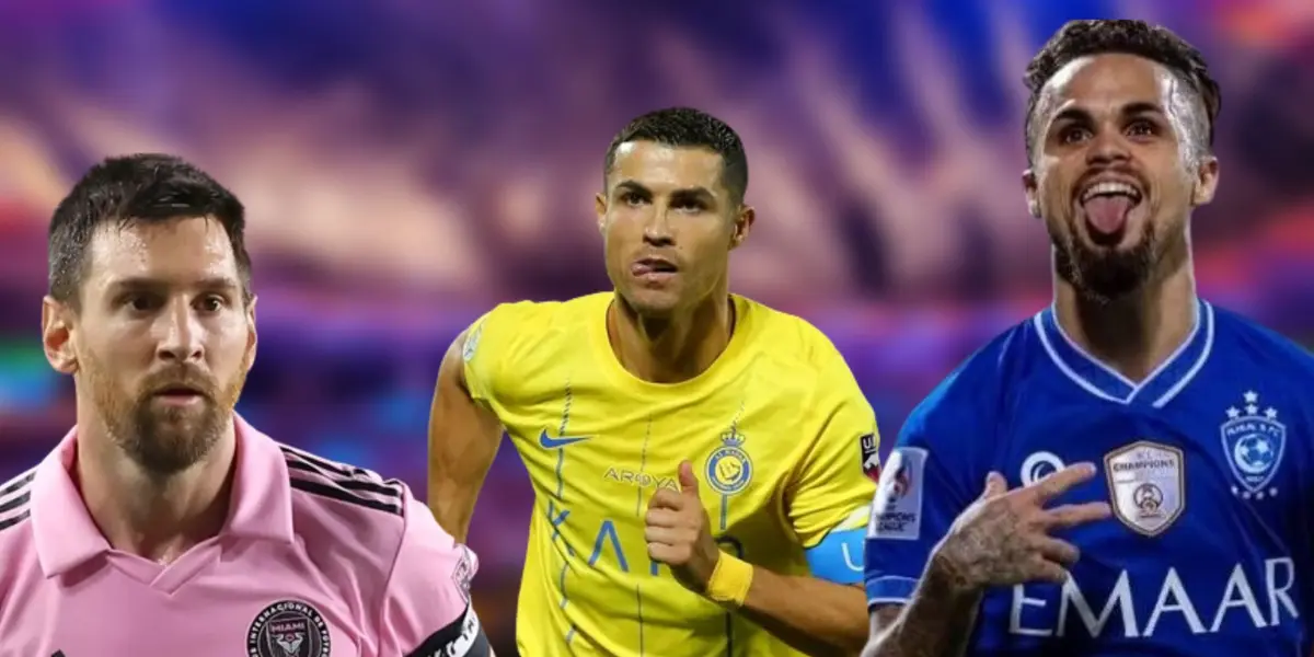 Michael faz gol contra time de Messi e celebra igual a Cristiano Ronaldo