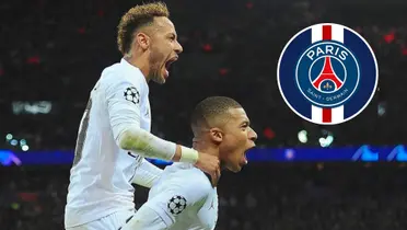 Neymar, Mbappé e o escudo do PSG