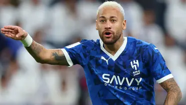 Neymar pelo Al-Hilal, da Arábia Saudita