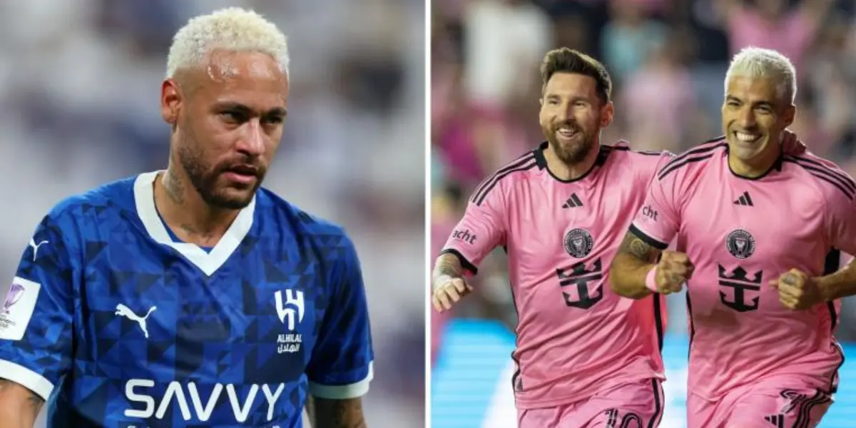 Neymar quer jogar com Messi e Suárez novamente