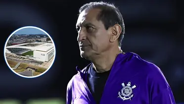 O feito de Ramón Diaz jogando em casa (Foto: Corinthians)