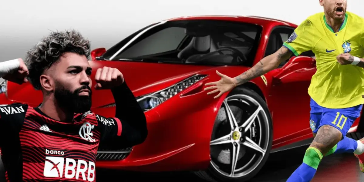 O mundo dos carros de luxo sempre chamou a atenção de muitas pessoas, inclusive dos jogadores de futebol