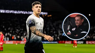 O pedido de Garro a Ramón Diaz (Foto: Corinthians)