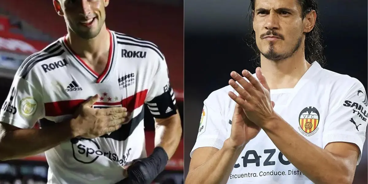 O uruguaio Edinson Cavani, atualmente jogador do Valencia, está sendo especulado como possível reforço para o São Paulo Futebol Clube