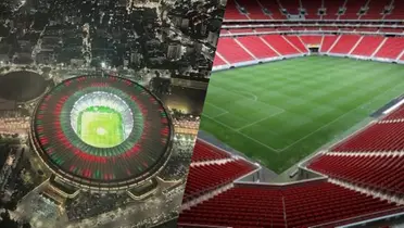 Os estádios brasileiros com maior capacidade / X