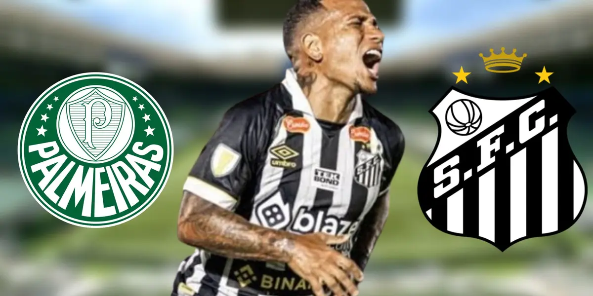 Otero marca gol contra o Palmeiras