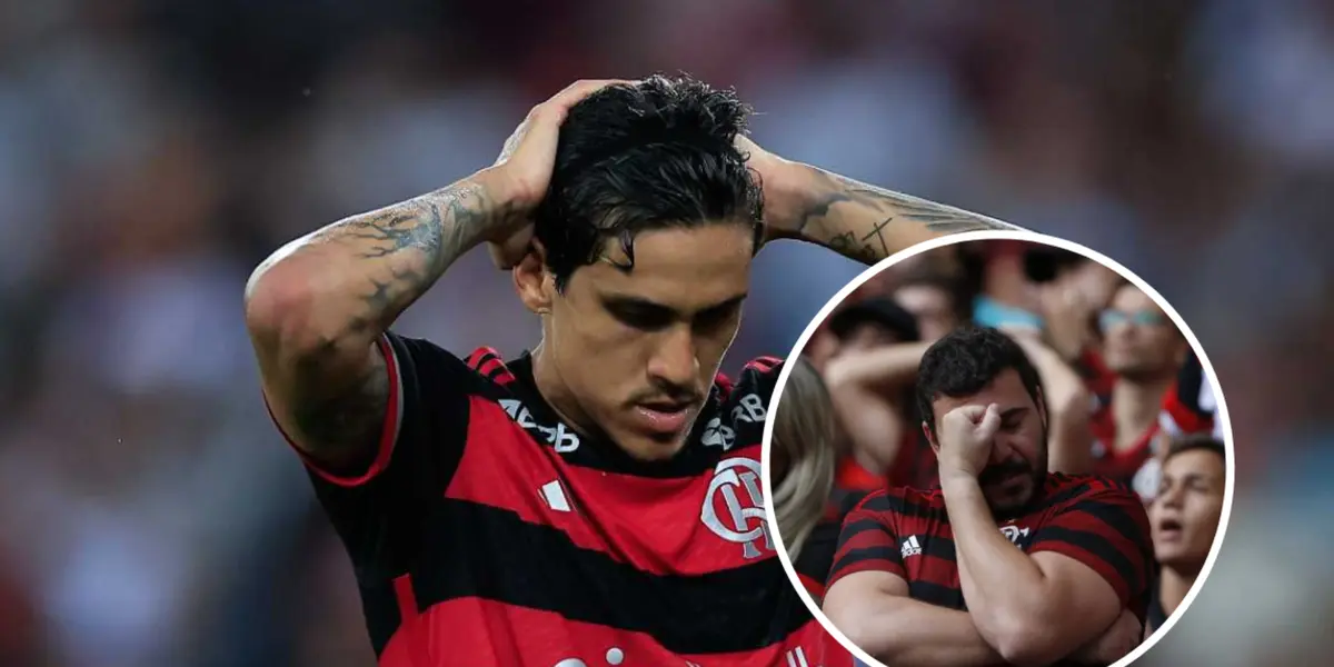 Pedro com a camisa do Flamengo