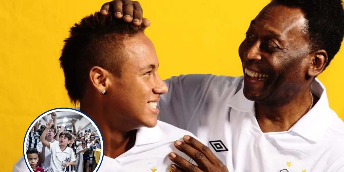 Pelé e Neymar Jr. em destaque