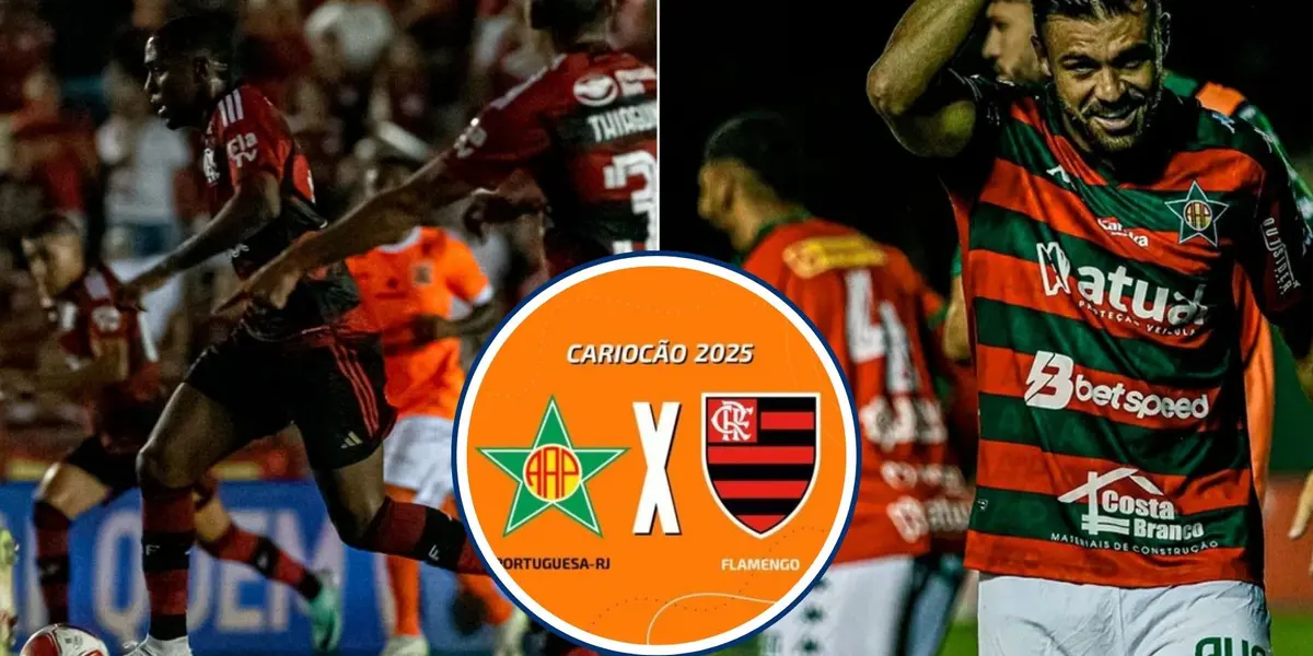 Portuguesa-RJ x Flamengo se enfrentam nessa quinta-feira (05)