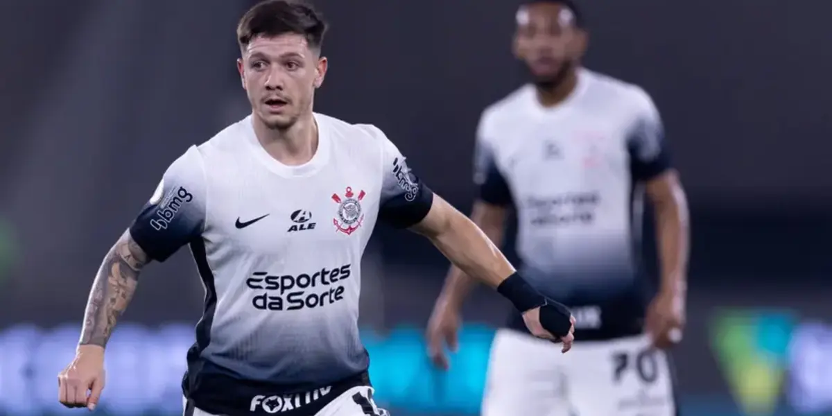 Rodrigo Garro em ação pelo Corinthians