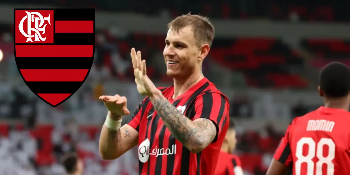 Roger Guedes segue na mira do Fla