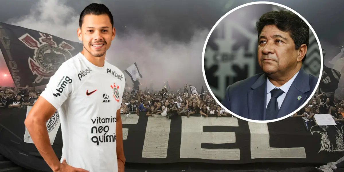 Romero e Ednaldo, presidente da CBF