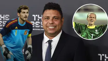 Ronaldo Fenômeno, Iker Casillas e Taffarel