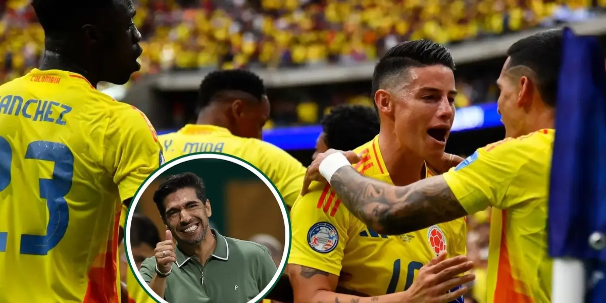 Seleção colombiana em destaque