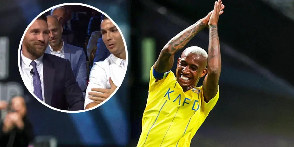 Talisca em ação pelo Al-Nassr