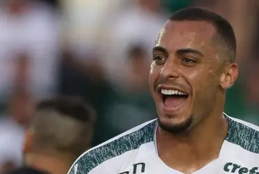 Verdão perdeu o direito de 30% do valor em uma venda futura do atacante