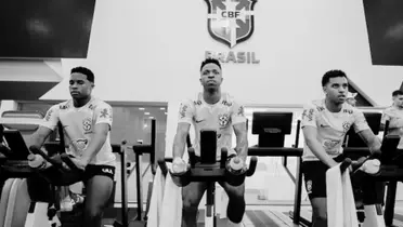 Vinicius Jr - Rodrygo Goes - Endrick (Foto: Seleção Brasileira)