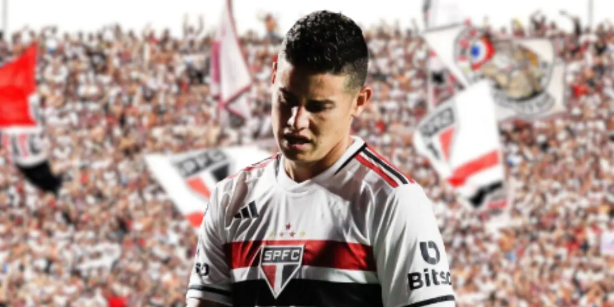 A passagem do colombiano James Rodríguez no São Paulo chegou ao fim 