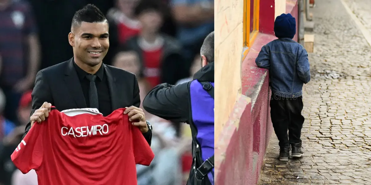 Abandonado pelo pai, sem casa para morar e viajando mais de 100 quilômetros por dia para treinar, foi tudo isso que Casemiro passou para se tornar a estrela que é hoje.