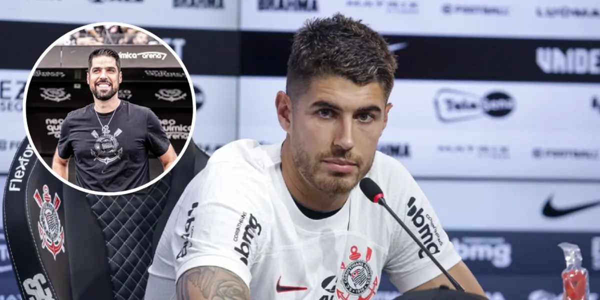 António Oliveira e Pedro Raul no Corinthians