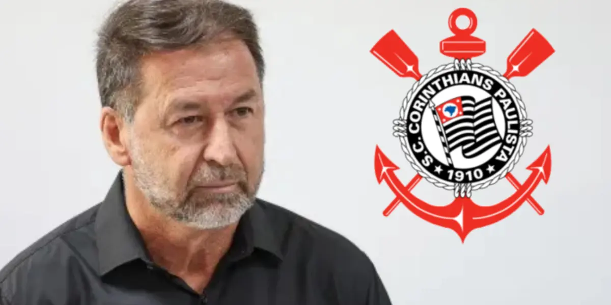 Augusto Melo, presidente do Corinthians