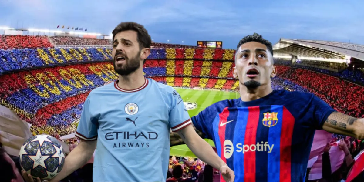 Bernardo Silva está sendo sondado pelo Barcelona e pode afetar o destino de Raphinha