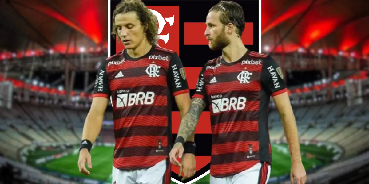 David Luiz e Léo Pereira