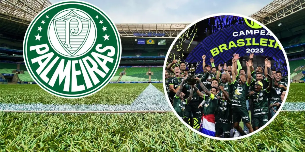 Elenco do Palmeiras na conquista do Brasileirão 2023