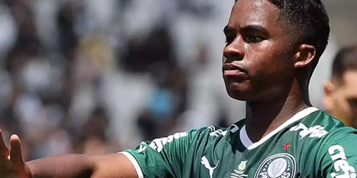 Endrick teve mais uma partida magistral com a camisa do Palmeiras e surpreendeu o tricolor