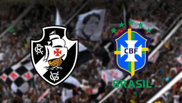 Escudo do Vasco da Gama e escudo da CBF