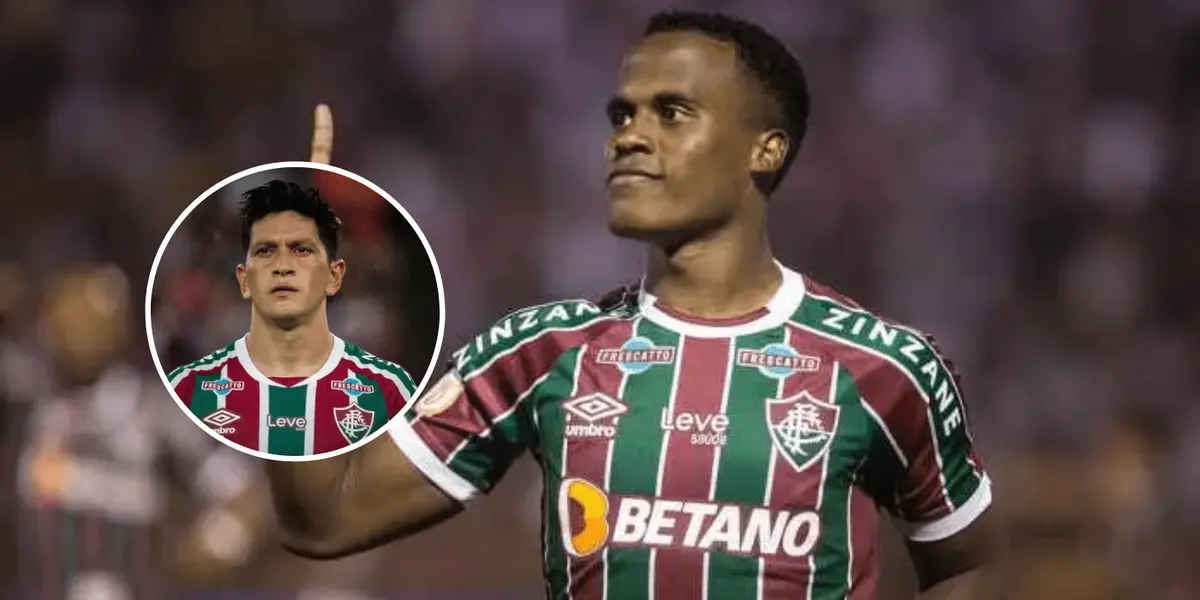 Jhon Arias recebeu prêmio pela excelente temporada no Fluminense