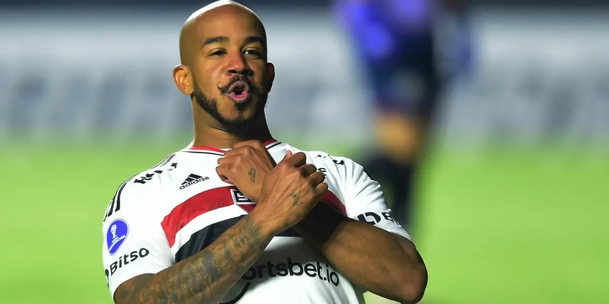 Jogador causou polêmica em sua saída do São Paulo